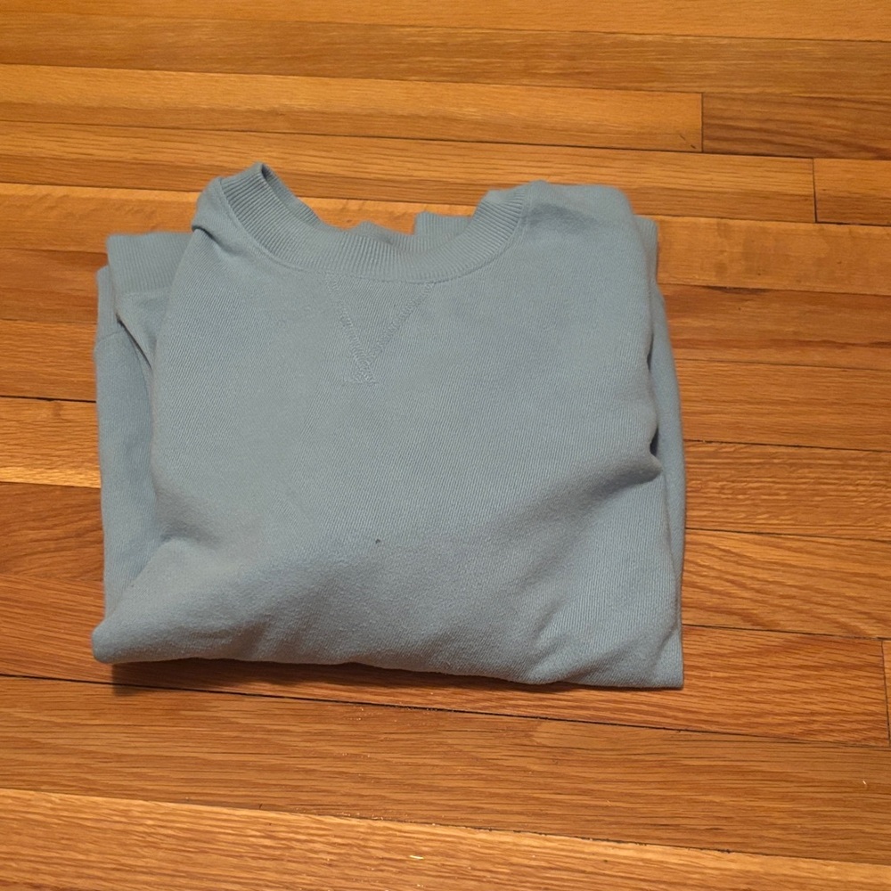 ME Makeover Essentials Light Blue Crewneck Sweater